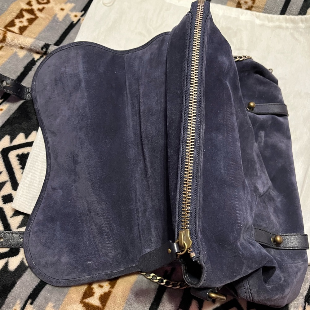 Kate Spade NY Vintage Westwood Suede & Leather Satchel limited Edition - Picture 8 of 12
